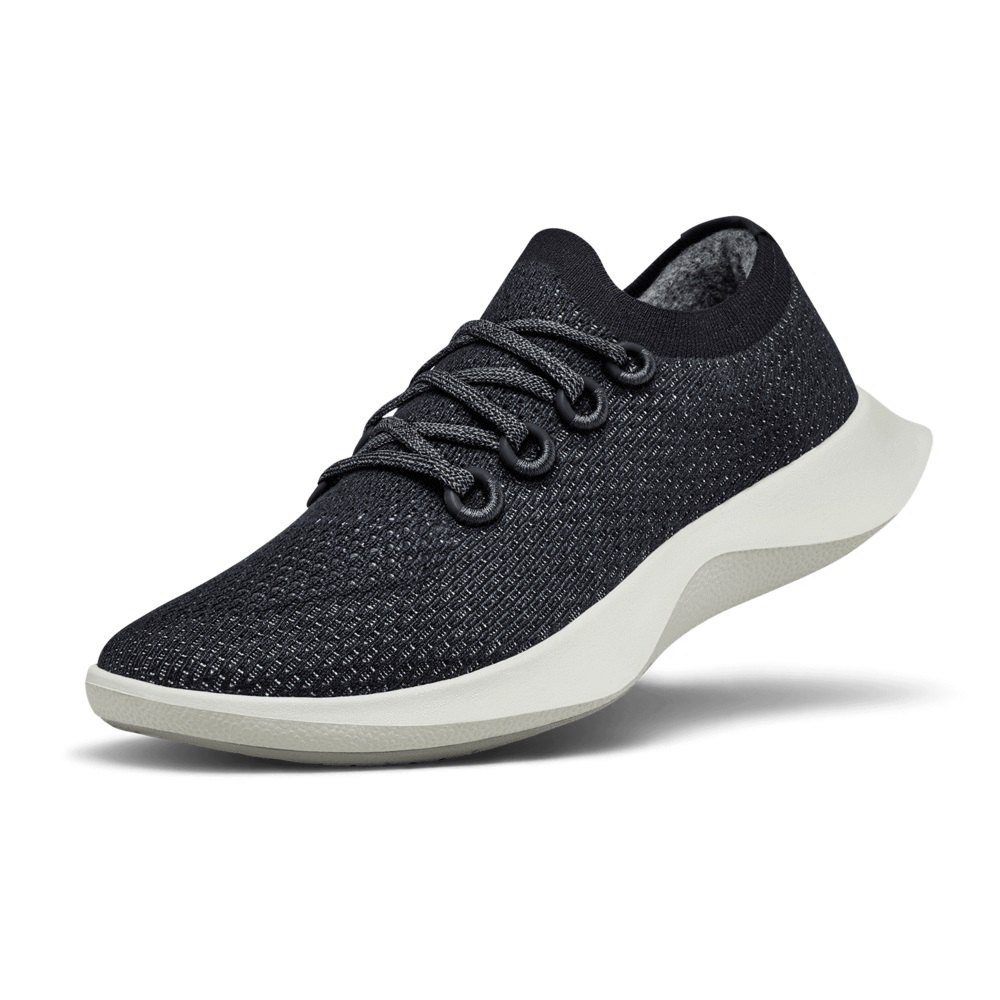 Allbirds Men\'s Running Shoes Dark Grey - Tree Dashers - 50417PLXG